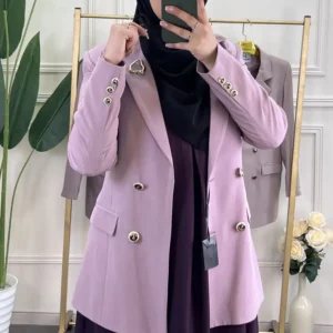 Blazer croisé الفاخر 2025